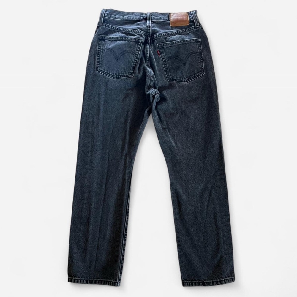 🖤Levi’s Black 501 100% Cotton Premium Water<Less Button Fly Jeans W27 L28